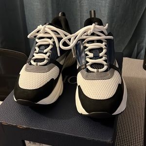 Dior b22 sneakers men blue, black and white color size 41, new, authentic